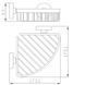 Полиця кутова Perfect Sanitary Appliances SP 8144 13331 фото 2