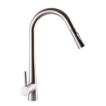 Змішувач для кухні Globus Lux LAZER GLLR-1033-StSTEEL 12447 фото