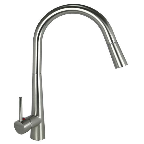 Змішувач для кухні Globus Lux LAZER GLLR-1033-StSTEEL 12447 фото