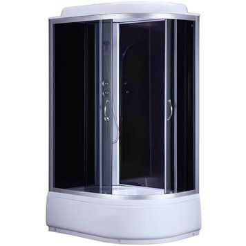 Душовий бокс асиметричний лівий OBRA H120GBSL (H120BL) BRAVO (3уп.) 15535 фото