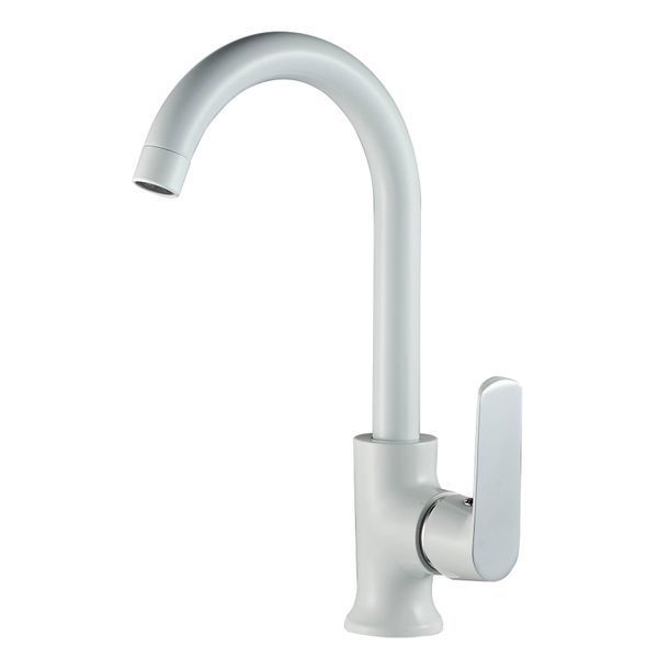 Змішувач для кухні Globus Lux Laguna GLA-0203SL-7-WHITE 22567 фото