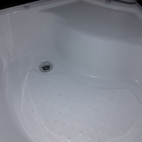 Душовий бокс асиметричний лівий OBRA H120GBSL (H120BL) BRAVO (3уп.) 15535 фото