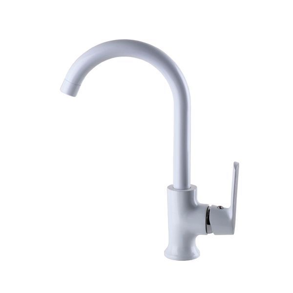 Змішувач для кухні Globus Lux Laguna GLA-0203SL-7-WHITE 22567 фото