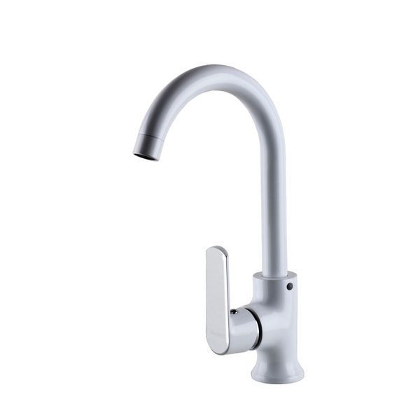Змішувач для кухні Globus Lux Laguna GLA-0203SL-7-WHITE 22567 фото