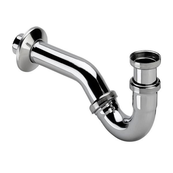 Сифон для бІде VIEGA 1 1/4&Prime;х1 1/4&Prime; хром трубний 103781 822 фото