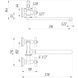 Змішувач для ванни DOMINO DBF-129-35F-SHARM 13377 фото 5