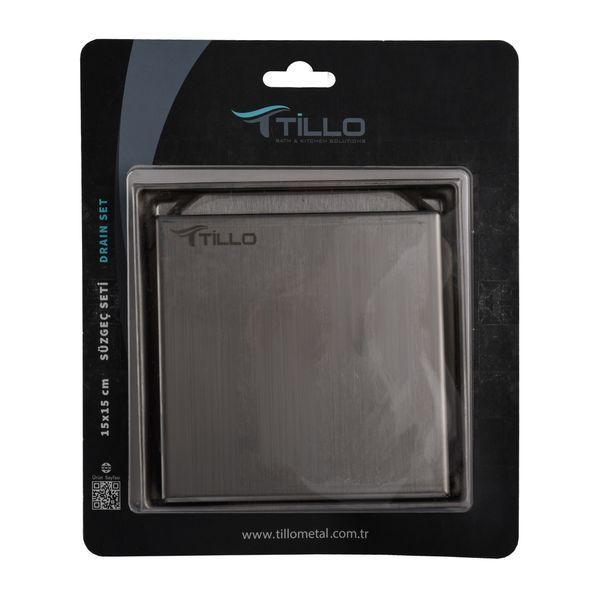 Трап душовий TILLO TM131-15 15х15см 26801 фото