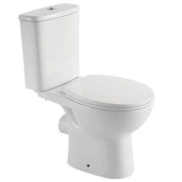 КОМПАКТ PRIMA B нижн., гориз безобідковий з поліпропіленовим сидінням SOFT-CLOSE CT-PHB-PP 30999 фото