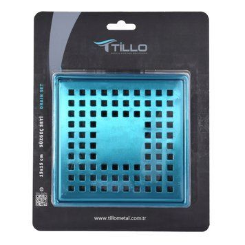 Трап душовий TILLO TM216 15х15см 27388 фото