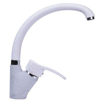Змішувач для кухні Globus Lux QUEENSLAND GLQU-0203S-BIG-7-WHITE 19218 фото