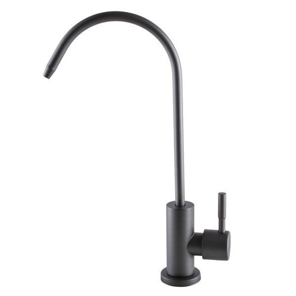 Кран для зворотнього осмосу Globus Lux ALPEN SBT1-55M-GP моно ГРАФІТ,Нержавійка з Quick Fitting 22218 фото