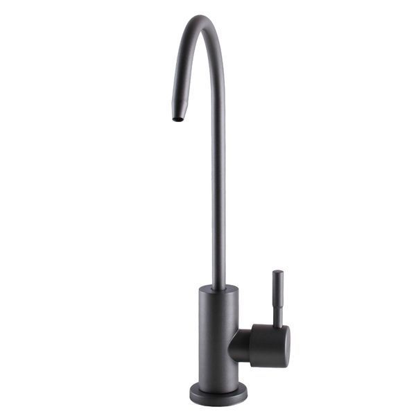 Кран для зворотнього осмосу Globus Lux ALPEN SBT1-55M-GP моно ГРАФІТ,Нержавійка з Quick Fitting 22218 фото