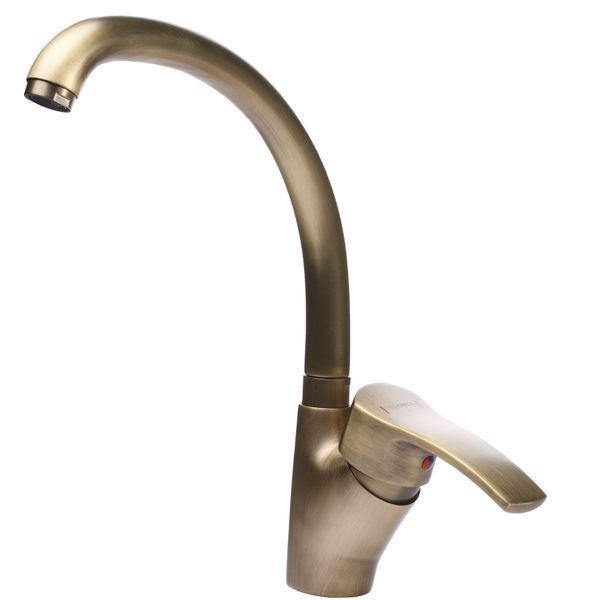 Змішувач для кухні Globus Lux QUEENSLAND GLQU-0203S-BIG-9-BRONZE 19220 фото