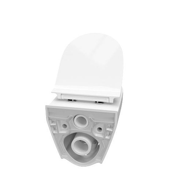 CET Cersanit В216 CREA CLEAN ON OVAL підвісний з кришкою дюропласт ліфт SLIM PL 21983 фото