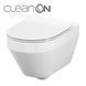 CET Cersanit В216 CREA CLEAN ON OVAL підвісний з кришкою дюропласт ліфт SLIM PL 21983 фото 1