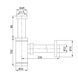 Сифон для раковин циліндричний Globus Lux GS-32-105-00 27620 фото 8