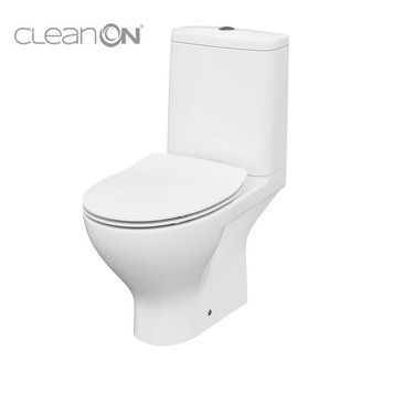 Компакт Cersanit 667 MODUO CLEAN ON 011 3/5 з кришкою дюропласт SLIM WRAP LIFT 20803 фото
