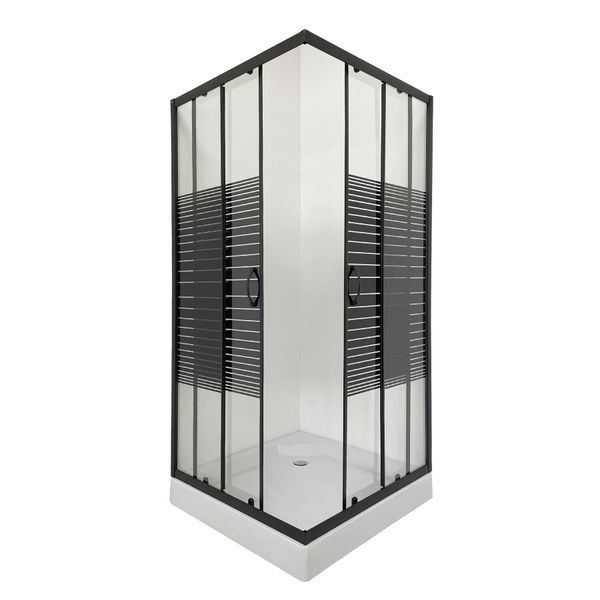 Душова кабіна квадратна NER L90TB.Line (L90B.Line) BRAVO (2уп.) 20452 фото