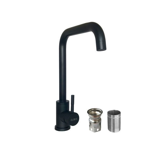 Змішувач для кухні Globus Lux ALPEN SUS-203L-BB 17527 фото