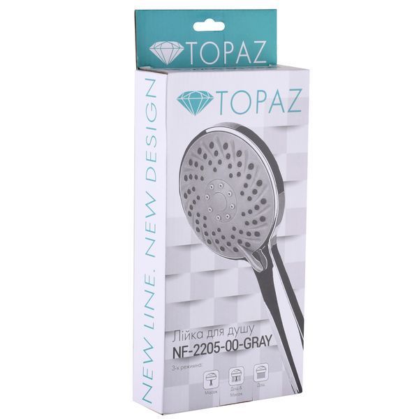 Душова лійка Topaz NF-2205-00-GRAY 25159 фото