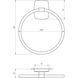 Тримач рушників Perfect Sanitary Appliances RM 1003 5204 фото 3