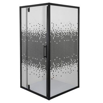 Душова кабіна квадратна без піддона MORAVA N90TB.Mosaic (N90B.Mosaic) BRAVO (1уп.) 23256 фото