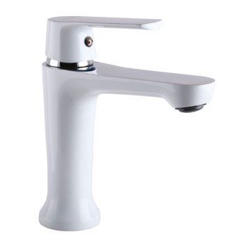 Змішувач для умивальника Globus Lux Laguna GLA-0401-7-WHITE 22561 фото