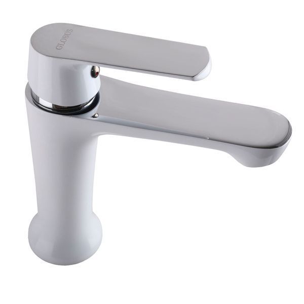 Змішувач для умивальника Globus Lux Laguna GLA-0401-7-WHITE 22561 фото