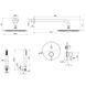 Душова система вбудована TOPAZ LOFT TLF 32205-H39-C 28883 фото 3