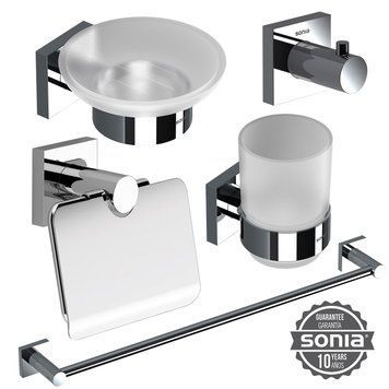 Набір аксесуарів для ванної SONIA LINE KIT ( 5 предметів) 183180 26849 фото