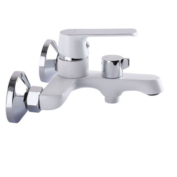 Змішувач для ванної Globus Lux Laguna GLA-0102NE-7-WHITE 22562 фото