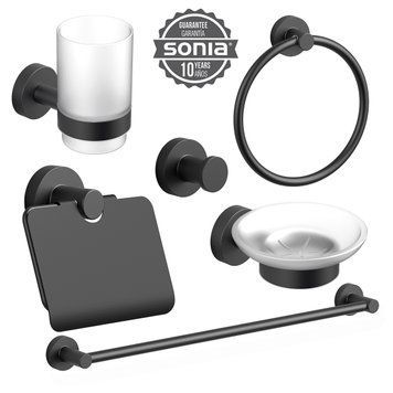 Набір аксесуарів для ванної SONIA ASTRAL KIT BLACK ( 6 предметів) 185214 26850 фото