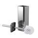 Йоржик підлоговий HOTEC 16.608 Квадратний Stainless Steel (L93xW93x(250-370) mm) 21489 фото 2