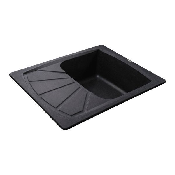 Гранітна мийка Globus Lux TANA графіт 610 х 500 мм-А0001 22403 фото