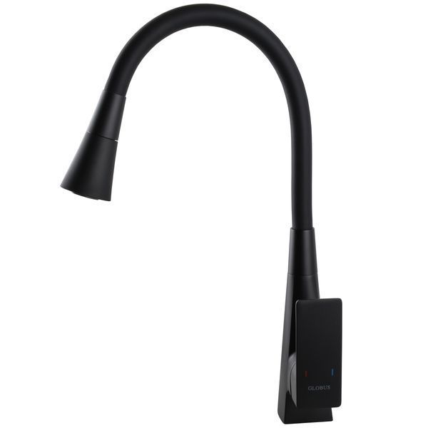 Змішувач для кухні Globus Lux Niagara GLN-0203SM-BB 29875 фото