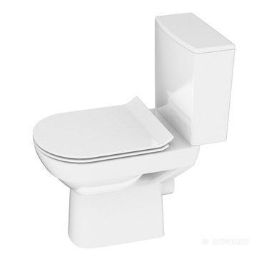 Компакт Cersanit 604 CITY NEW CLEAN ON 011 3/5 slim дюроплас 15687 фото