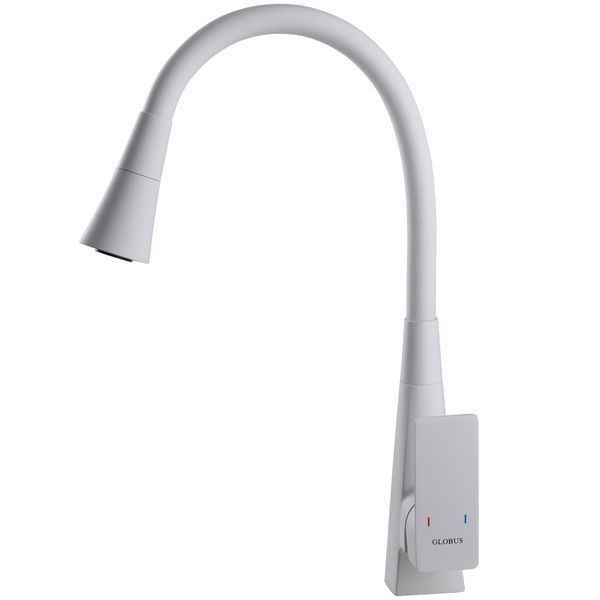 Змішувач для кухні Globus Lux Niagara GLN-0203SM-WM 29876 фото
