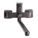 Змішувач для ванної Globus Lux Milano GLM-0208N-11-Graphite- EURO латунь L350мм.Графіт Блиск. 23323 фото 3