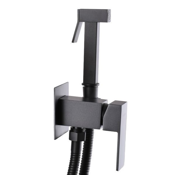 Змішувач гігієнічний Globus Lux Milano GLM-0-106MIX-Graphite 23324 фото