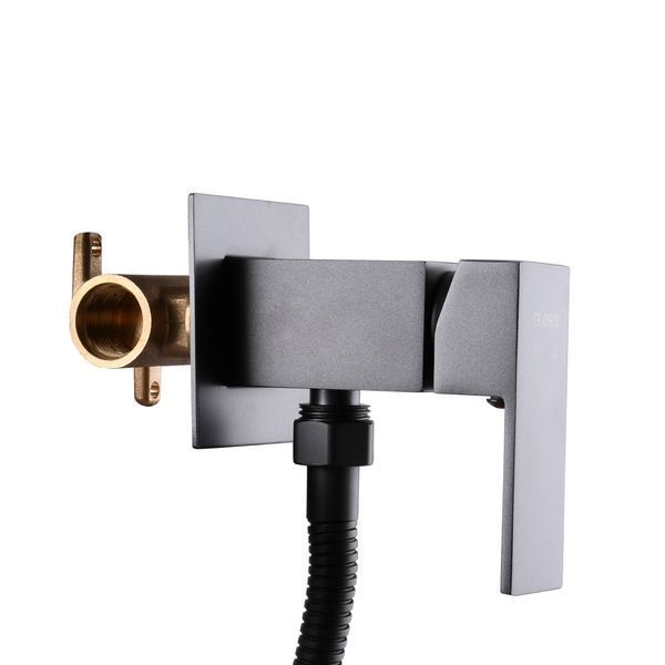 Змішувач гігієнічний Globus Lux Milano GLM-0-106MIX-Graphite 23324 фото